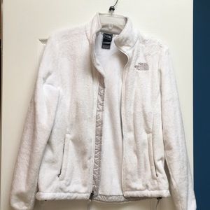 White North Face Fleece Jacket